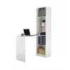 Mesa de ordenador Topeshop R50 BIEL Z BIURKIEM blanca