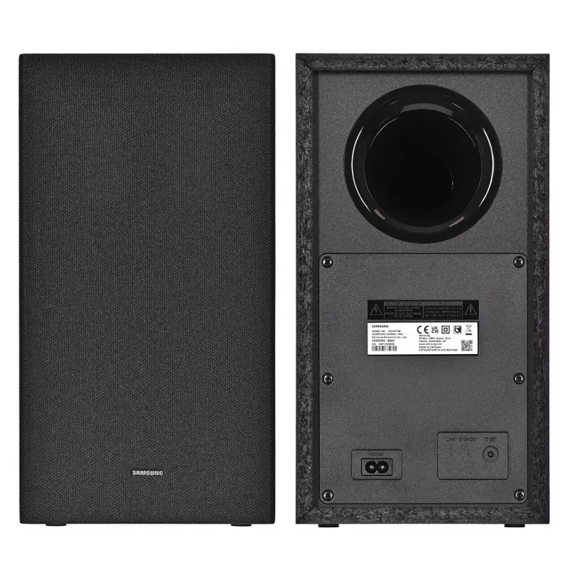 Samsung HW-B650F 3.1ch, 370W, Q-Symphony, barra de sonido con subwoofer inalámbrico, DTS Virtual:X