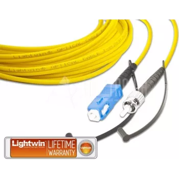 Lightwin LSP-09 SC-ST 1.0 Cable de fibra óptica 1 m LSOH OS2 Amarillo (LSP-09 SC-ST 1.0)
