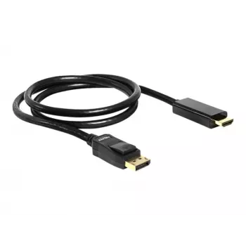 Cable DisplayPort/HDMI DeLOCK 82586 1 m negro