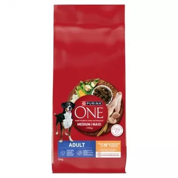 PURINA ONE MED/MAX Adult Pollo y arroz 12kg