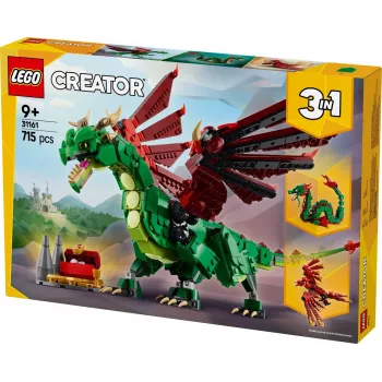 LEGO CREATOR 3 EN 1 31161 Dragón medieval