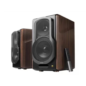 Altavoz Edifier S2000MKIII 2.0, 130 W RMS, con cable e inalámbrico, negro/madera