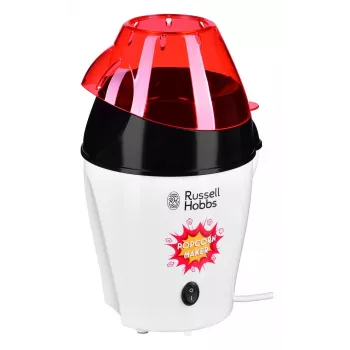 Máquina de palomitas Russell Hobbs Fiesta negra, roja, blanca 1200 W