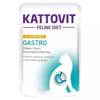 Comida húmeda para gatos Triton 85 g — gatos adultos, pollo y arroz, bolsa