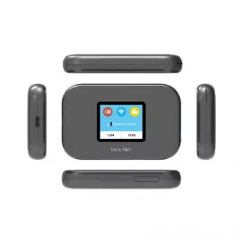 Router 4G Beafon MR3 – Router LTE móvil compacto, Negro
