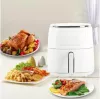 Freidora de aire Elle EKAFP501WHEU 5 L, blanca — electrodoméstico de sobremesa compacto para freír sin aceite
