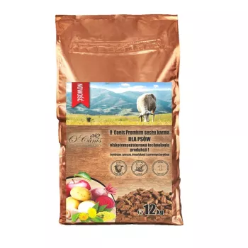 O'CANIS Premium cordero con mijo, patatas y remolacha roja - pienso seco para perros - 12 kg