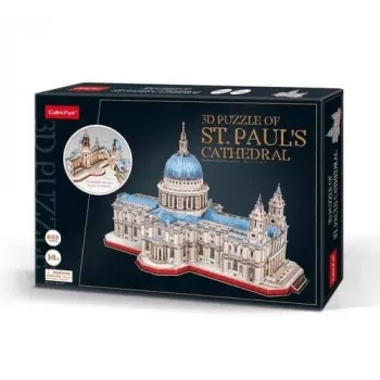 Puzle 3D CubicFun St. Paul’s Cathedral modelo 306-20270 — kit de réplica arquitectónica