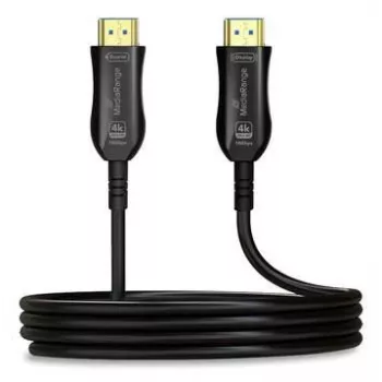 MEDIARANGE cable HDMI High Speed Ethernet AOC 18 Gbit/s 20 m - cable - digital/display/vídeo