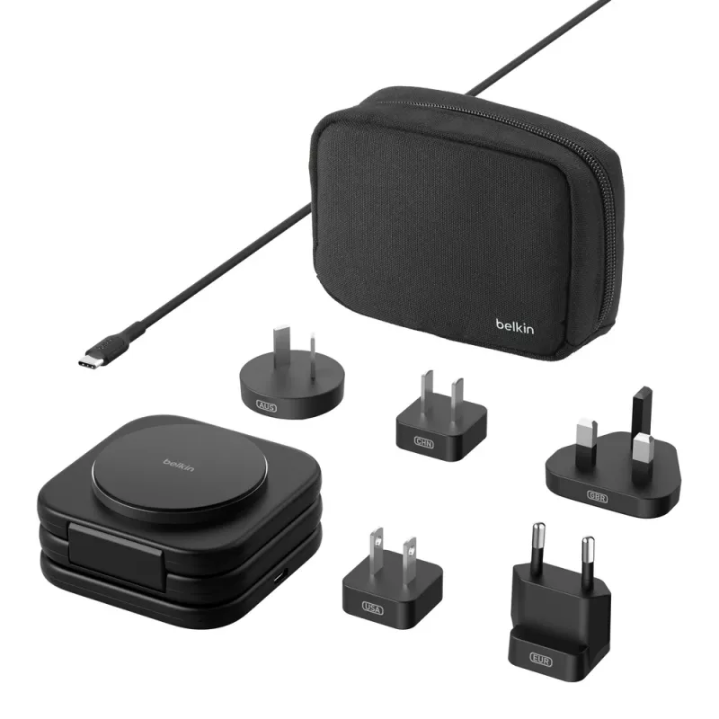 Belkin BoostCharge Pro auriculares smartphone smartwatch negro USB carga inalámbrica rápida