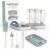 Momcozy Set de Cepillos para Biberones 7-IN-1 Verde