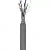 Cable de red Wentronic Goobay CAT 6, S/FTP (PiMF), gris, 305 m – mezcla de cobre CCA, AWG 23/1 (sólido), PVC (95696)