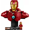 Set de construcción LEGO Marvel Super Heroes Iron Man MK4 modelo 3D, 436 piezas, incluye 1 minifigura, para 18+