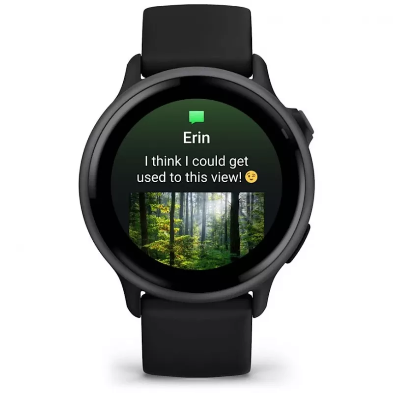 Garmin vívoactive 6 3,05 cm (1,2) AMOLED 42 mm Digital 390 x 390 píxeles Pantalla táctil Negro Wi-Fi GPS (satélite)