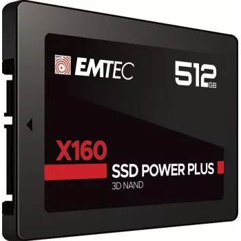 SSD Emtec X160 512GB 2,5 pulgadas SATA III QLC 3D NAND