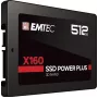 SSD Emtec X160 512GB 2,5 pulgadas SATA III QLC 3D NAND