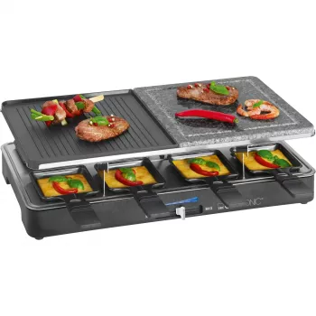Clatronic 5,10 cm (2) 1 parrilla raclette RG 3518 (261706)