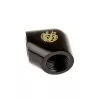 Bitspower adaptador 90 grados G1/4 hembra a G1/4 hembra, negro mate