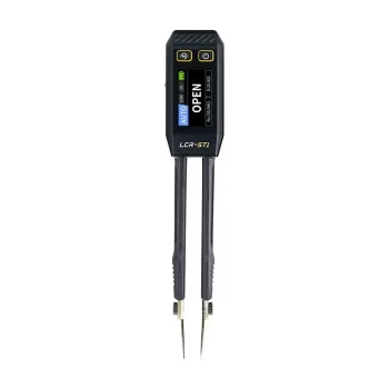 Medidor LCR digital de pinzas Fnirsi LCR-ST1 – probador LCR compacto para componentes SMD