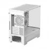 Caja semitorre PC DeepCool CG380 3F WH — Blanca, 235×437×451 mm, compatible con 2,5