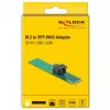Adaptador M.2 Key M a SFF-8643 NVMe DeLOCK 63145