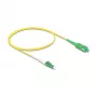 DeLOCK 83235 cable de fibra óptica InfiniBand 1m LC SC OS2 amarillo