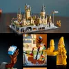 LEGO 76419 Castillo de Hogwarts y terrenos de Harry Potter, gran set para adultos con escenarios icónicos: Gran Comedor, Cámara de los Secretos y más, San Valentín