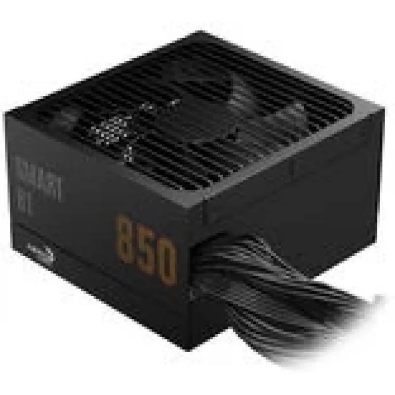 Fuente de alimentación AEROCOOL AeroCool Smart B1 850W 80 PLUS Bronze ATX 3.1 PCIe 5.1 (negra)