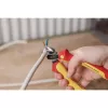 Cortacables de mano Wiha 26745 — construcción de acero, 160 mm de longitud, mango rojo/amarillo