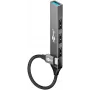 Hub USB Goobay Slim de 4 puertos, USB-C™ a USB-A, USB 3.2 (74457)