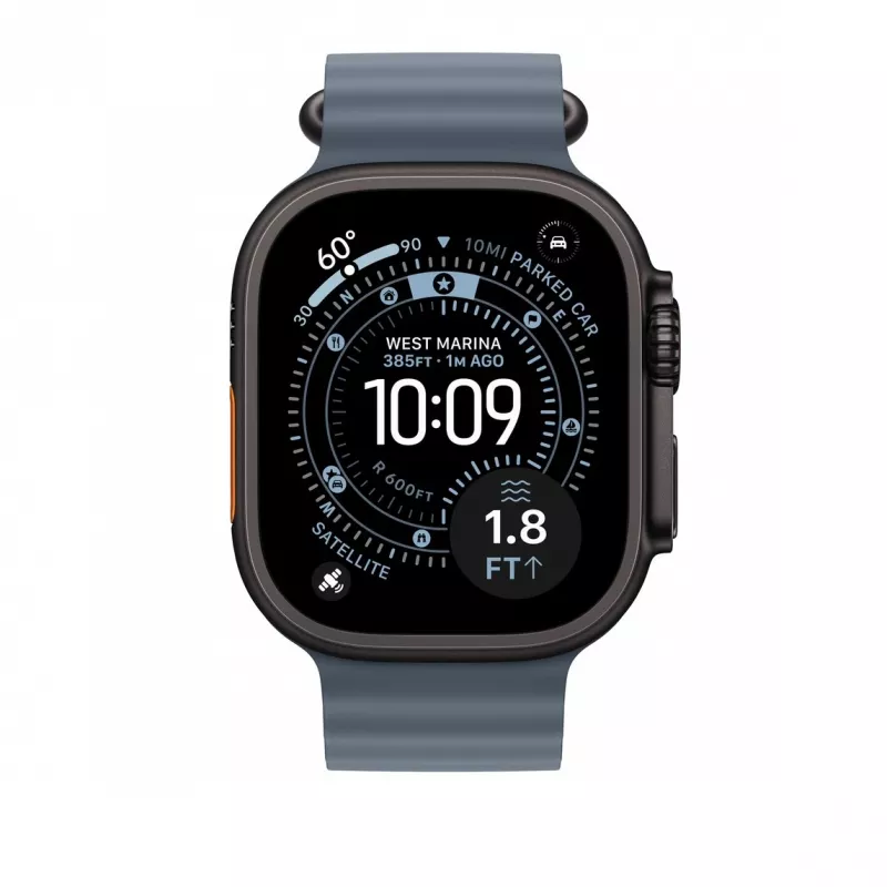 Correa Apple MGCK4ZM/A accesorio para smart wearable azul fluoroelastómero