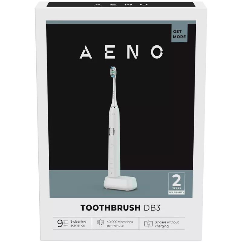 Cepillo de dientes sónico para adultos AENO DB3 blanco