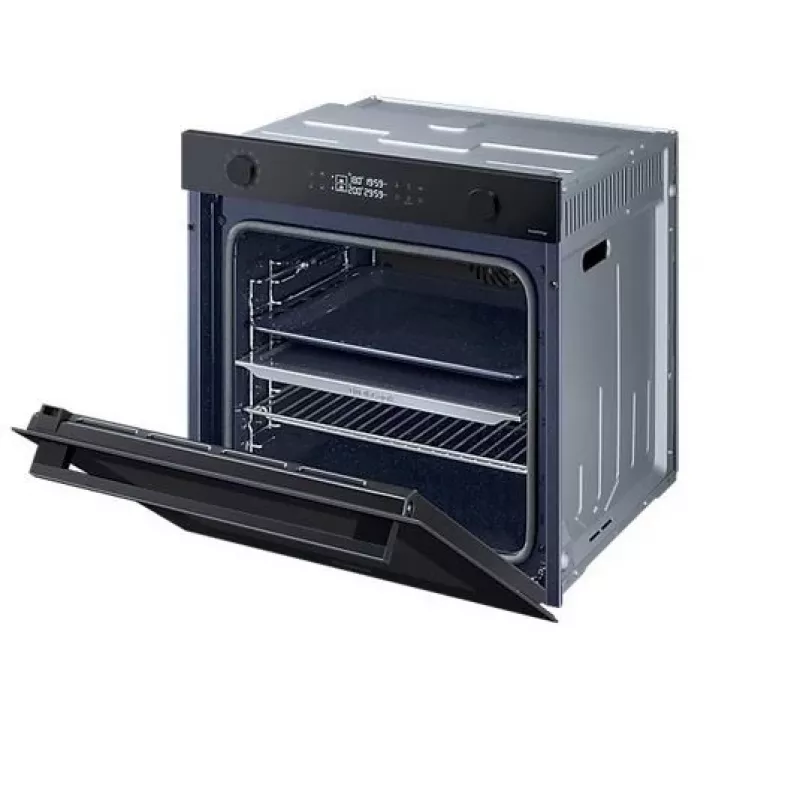 Cocina eléctrica Samsung 60 cm, 76 L, negra