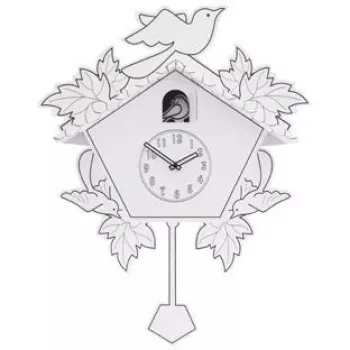 NeXtime Reloj 2999 Cuck a Do It Yourself, 40 x 55 cm, pared, blanco