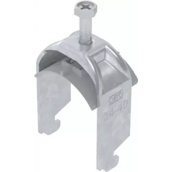 OBO BS-N1-K-40 FT Abrazadera 2056 34-40mm galvanizada en caliente 1187232 100 (1187232)