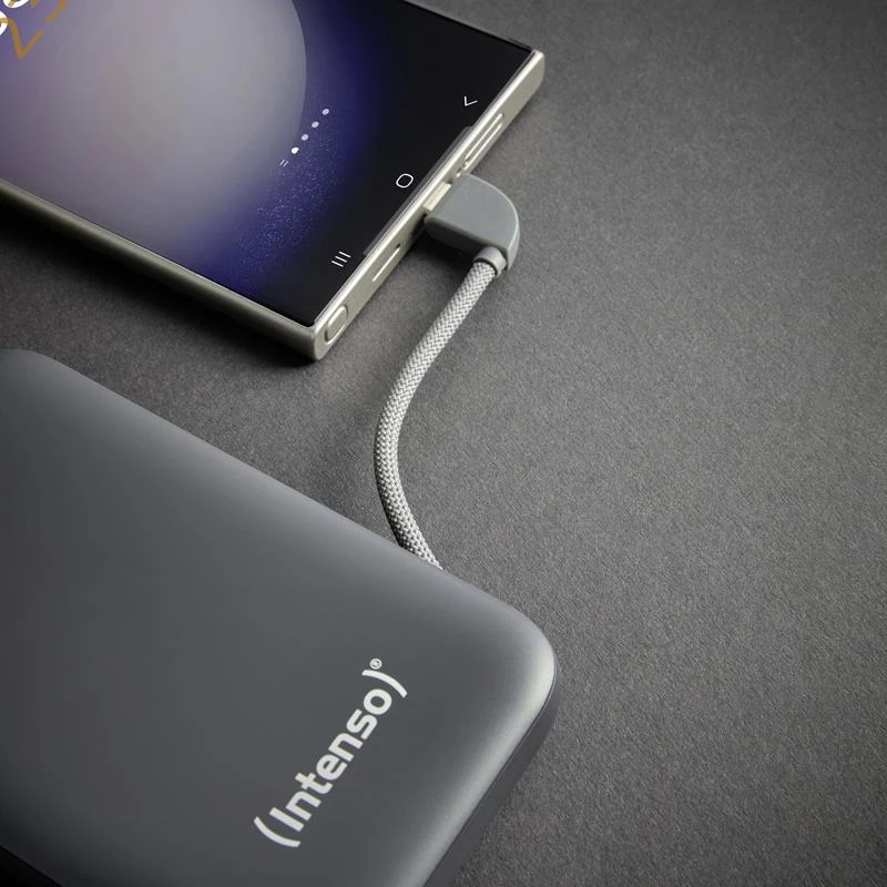 Batería externa USB 10000 mAh/Gris S10000 7333034 Intenso