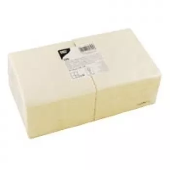 Papstar SERVILLETA 25X25CM crema (82895)