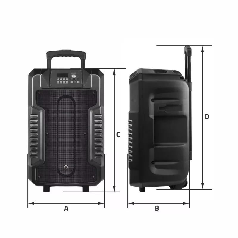 Altavoz Manta SPK1203B100 100 W