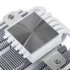 Disipador CPU de perfil bajo Thermalright AXP120 X67 ARGB - 120 mm, blanco (AXP120 X67 blanco ARGB)