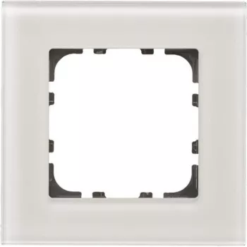 MDT - Marco de cristal 1 módulo *blanco* (BE-GTR1W.01)