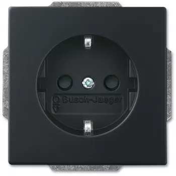 Toma de corriente Busch-Jaeger 2011-0-3883 CEE 7/3 2P+E 16 A 250 V negro