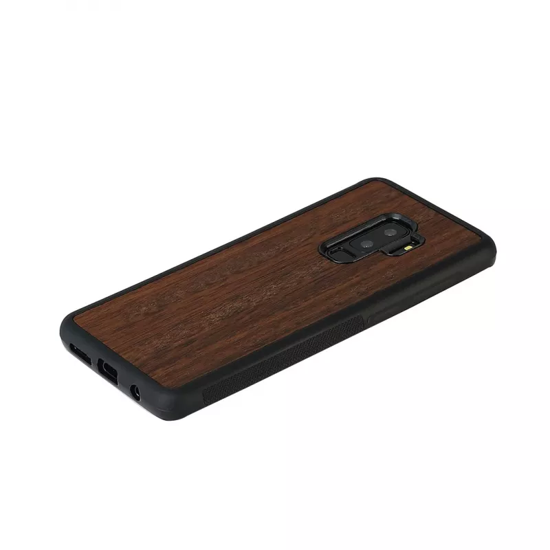 Funda para smartphone man and wood para Galaxy S9 Plus, patrón koala, negro
