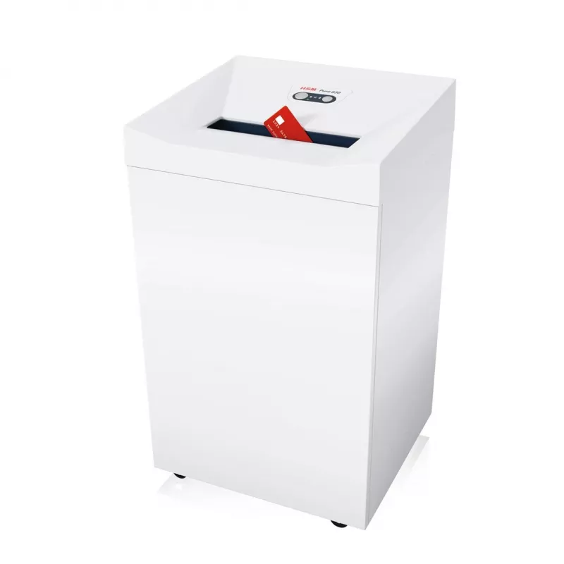 Destructora de papel HSM Pure 630 corte en partículas 31 cm 700 W blanca