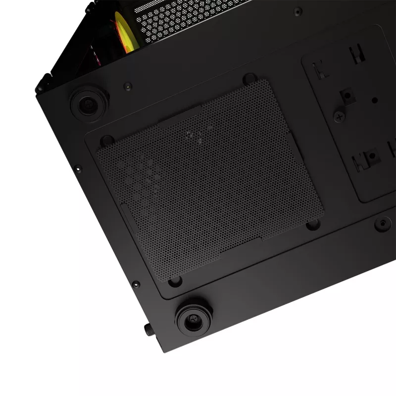 Carcasa LOGIC CONCEPT Portos ARGB ATX Mid-Tower, negra
