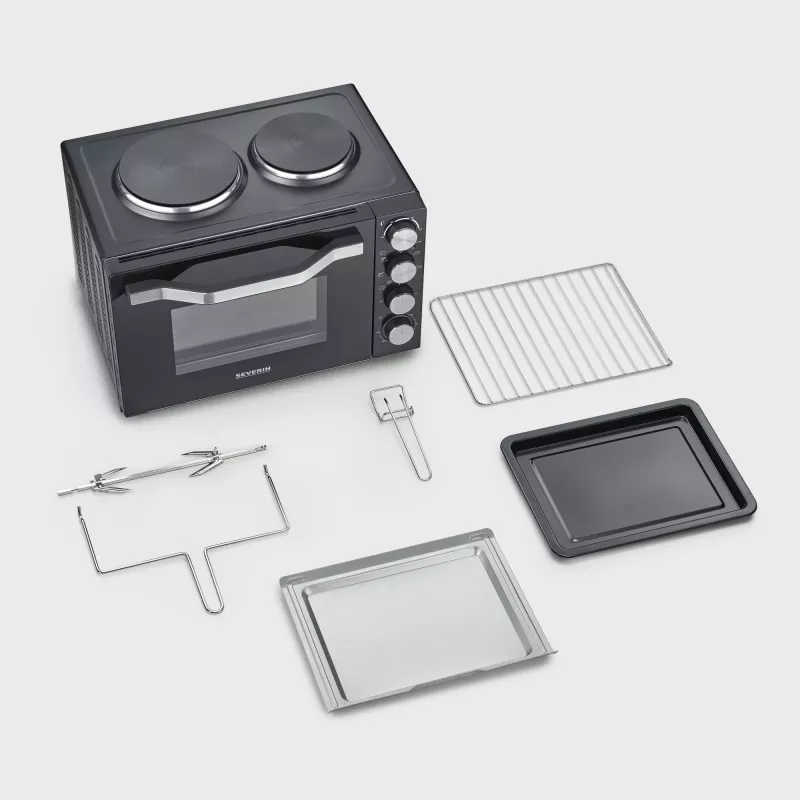 Horno tostador Severin TO 2074 30L 2500W negro grill