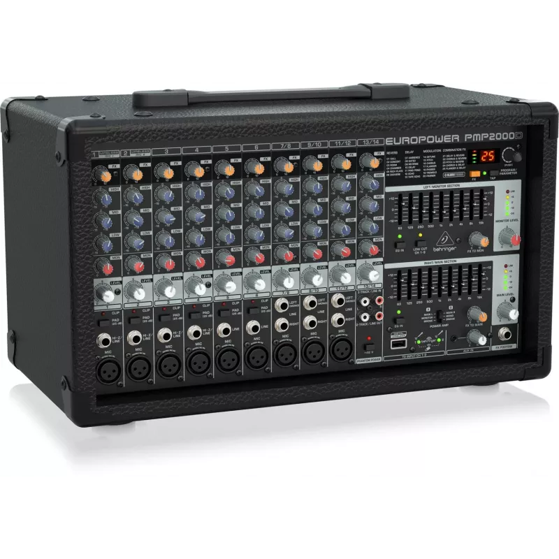 Behringer PMP2000D mesa de mezclas amplificada