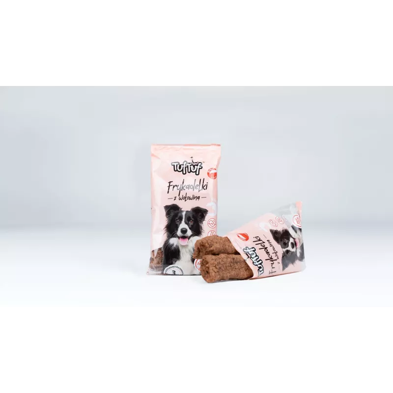 TUF TUF Palitos de carne con ternera - snack para perros - 70g