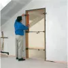 Soporte de montaje para marcos de puertas Bessey TMS altura regulable de acero robusto