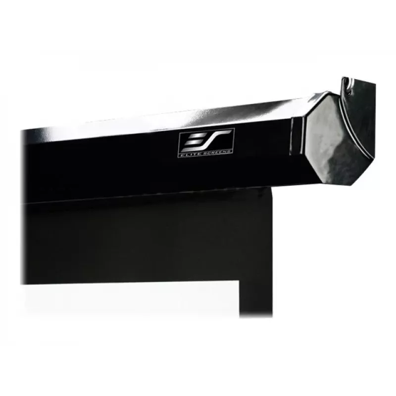 SALE OUT. Elite Screens Electric125H Pantalla de proyección 125'' 16:9 / Diagonal 312,5 cm, An 276,5 cm x Al 155,7 cm / Carcasa negra / Pantalla electromotriz / Montaje en pared y techo / 1